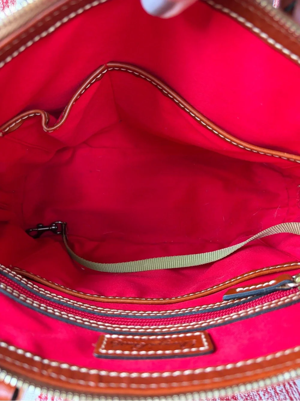 Dooney & Bourke Coral Zip Zip Pebbled Leather Satchel